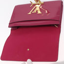 LOUIS VUITTON Pochette Louise EW Clutch Bag Rose Andian M94270 LV Auth ka6341-20