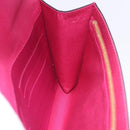 LOUIS VUITTON Pochette Louise EW Clutch Bag Rose Andian M94270 LV Auth ka6341-21