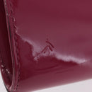 LOUIS VUITTON Pochette Louise EW Clutch Bag Rose Andian M94270 LV Auth ka6341-4