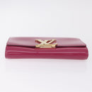 LOUIS VUITTON Pochette Louise EW Clutch Bag Rose Andian M94270 LV Auth ka6341-8