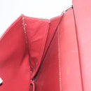 CARTIER Must Line Shoulder Bag Leather Bordeaux Gold Auth ka6344-22