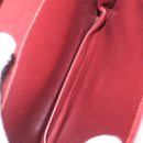 CARTIER Must Line Shoulder Bag Leather Bordeaux Gold Auth ka6344-25