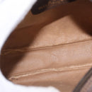 GUCCI GG Supreme Web Sherry Line Bag PVC Beige Gold 89 02 066 Auth ka6349-11