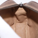 GUCCI GG Supreme Web Sherry Line Bag PVC Beige Gold 89 02 066 Auth ka6349-21