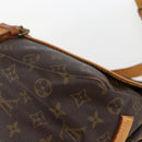 LOUIS VUITTON Monogram Saumur 35 Shoulder Bag M42254 LV Auth ka635-16