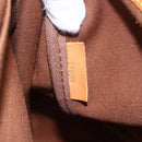 LOUIS VUITTON Monogram Saumur 35 Shoulder Bag M42254 LV Auth ka635-12