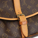 LOUIS VUITTON Monogram Saumur 35 Shoulder Bag M42254 LV Auth ka635-9