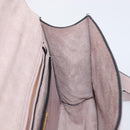 Miu Miu Madras Bijoux Shoulder Bag Leather Pink Gold Auth ka6350V-26