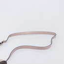 Miu Miu Madras Bijoux Shoulder Bag Leather Pink Gold Auth ka6350V-14