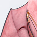 Miu Miu Madras Bijoux Shoulder Bag Leather Pink Gold Auth ka6353V-25