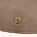 BOTTEGA VENETA INTRECCIATO Shoulder Bag Leather Beige Gold Auth ka6354-21