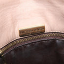 BOTTEGA VENETA INTRECCIATO Shoulder Bag Leather Beige Gold Auth ka6354-11