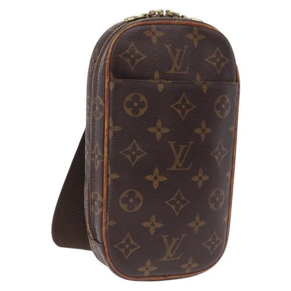 LOUIS VUITTON Monogram Pochette Gange Shoulder Bag M51870 LV Auth ka6355
