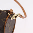 LOUIS VUITTON Monogram Papillon Pouch LV Auth ka6359-11