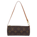 LOUIS VUITTON Monogram Papillon Pouch LV Auth ka6359-13