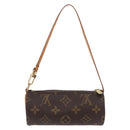 LOUIS VUITTON Monogram Papillon Pouch LV Auth ka6359-2