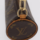 LOUIS VUITTON Monogram Papillon Pouch LV Auth ka6359-4