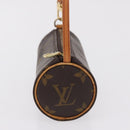 LOUIS VUITTON Monogram Papillon Pouch LV Auth ka6359-5