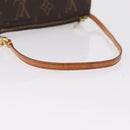 LOUIS VUITTON Monogram Papillon Pouch LV Auth ka6359-8