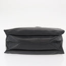 GUCCI Shoulder Bag Leather Black Silver 001 3167 Auth ka636-5