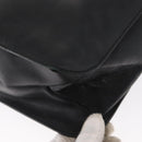 GUCCI Shoulder Bag Leather Black Silver 001 3167 Auth ka636-16