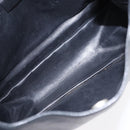 GUCCI Shoulder Bag Leather Black Silver 001 3167 Auth ka636-11