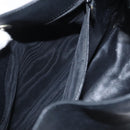 GUCCI Shoulder Bag Leather Black Silver 001 3167 Auth ka636-22