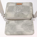 LOUIS VUITTON Damier Salt Trio Messenger Bag White N50068 LV Auth ka6360-19
