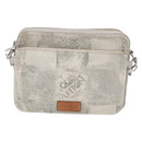 LOUIS VUITTON Damier Salt Trio Messenger Bag White N50068 LV Auth ka6360-13