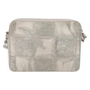 LOUIS VUITTON Damier Salt Trio Messenger Bag White N50068 LV Auth ka6360-2
