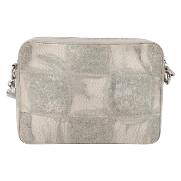 LOUIS VUITTON Damier Salt Trio Messenger Bag White N50068 LV Auth ka6360
