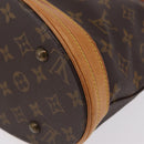 LOUIS VUITTON Monogram Bucket PM Shoulder Bag M42238 LV Auth ka6361-18