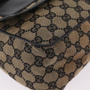 GUCCI GG Canvas Shoulder Bag Beige Gold 019 0375 Auth ka6364-12