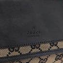 GUCCI GG Canvas Shoulder Bag Beige Gold 019 0375 Auth ka6364-17
