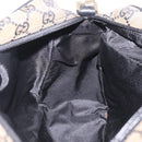 GUCCI GG Canvas Shoulder Bag Beige Gold 019 0375 Auth ka6364-25