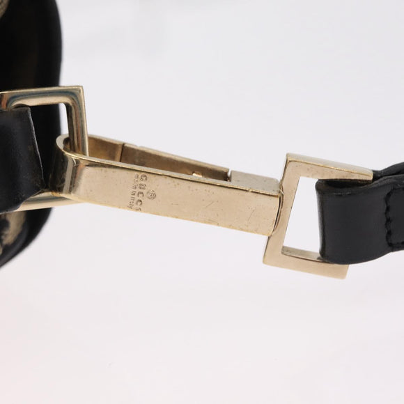 GUCCI GG Canvas Shoulder Bag Beige Gold 019 0375 Auth ka6364