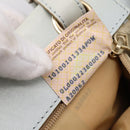 BOTTEGA VENETA INTRECCIATO Shoulder Bag Leather Light Blue Gold Auth ka6365-21