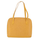 LOUIS VUITTON Epi Lussac Shoulder Bag Yellow M52289 LV Auth ka6366-3
