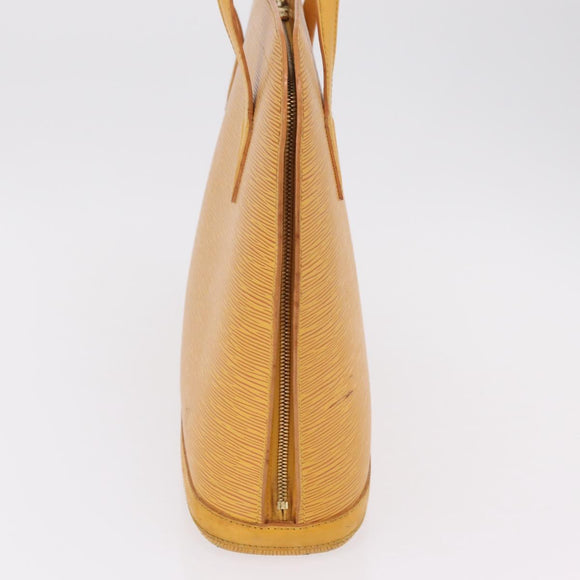 LOUIS VUITTON Epi Lussac Shoulder Bag Yellow M52289 LV Auth ka6366