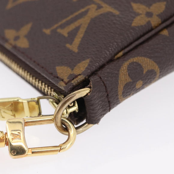 LOUIS VUITTON Monogram Pochette Accessoires Pouch M51980 LV Auth ka6368