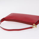 LOUIS VUITTON Epi Pochette Accessoires Accessory Pouch Red M52987 LV Auth ka6369-6