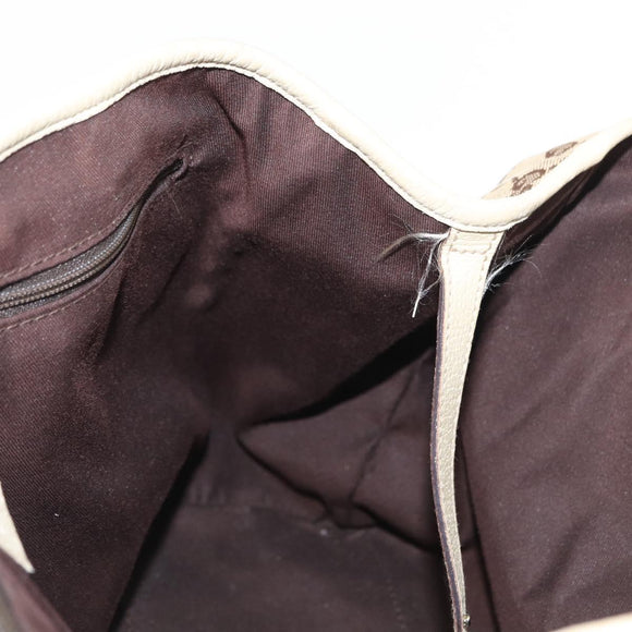 GUCCI GG Canvas Web Sherry Line Pretty Tote Bag Beige Gold 163805 Auth ka637