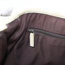 GUCCI GG Canvas Web Sherry Line Pretty Tote Bag Beige Gold 163805 Auth ka637-22