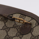 GUCCI GG Supreme Web Sherry Line Bag PVC Beige Gold 904 02 047 Auth ka6370-17