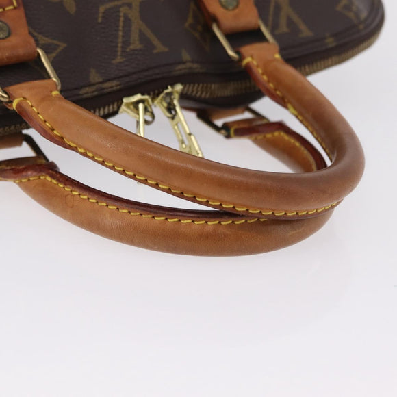 LOUIS VUITTON Monogram Alma Hand Bag M51130 LV Auth ka6371