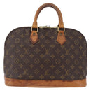 LOUIS VUITTON Monogram Alma Hand Bag M51130 LV Auth ka6371-13