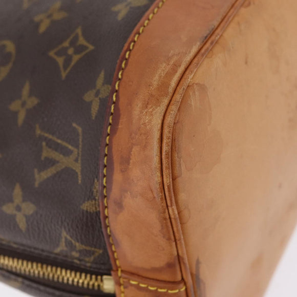 LOUIS VUITTON Monogram Alma Hand Bag M51130 LV Auth ka6371
