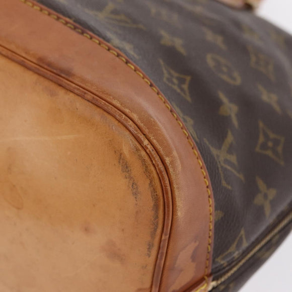 LOUIS VUITTON Monogram Alma Hand Bag M51130 LV Auth ka6371