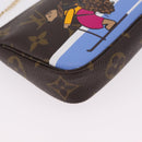 LOUIS VUITTON Ski Bear Mini Pochette Accessoires Pouch M67769 LV Auth ka6379M-14