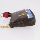 LOUIS VUITTON Ski Bear Mini Pochette Accessoires Pouch M67769 LV Auth ka6379M-4